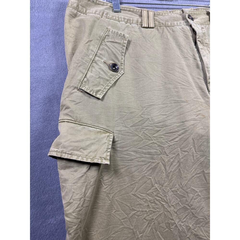 Ed Hardy Cargo Pants Men’s 40x34 Love Kills Slowly Skull Y2K Streetwear‎ Green - Picture 7 of 10